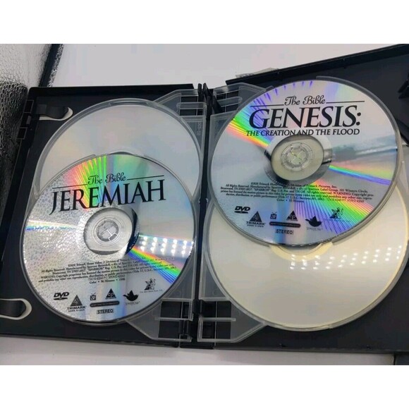 The Bible Collection 4 DVD Set & Jesus Of Nazareth Lot Of 2 Religious Dvds - Picture 13 of 16